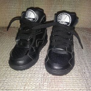 Kids Black High Tops Sneakers
